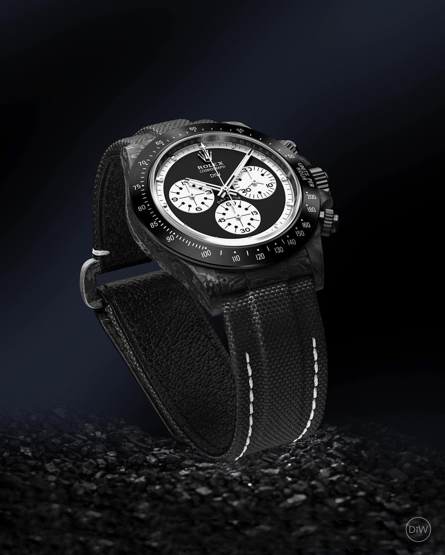 CARBON ROLEX DAYTONA All Black Carbon