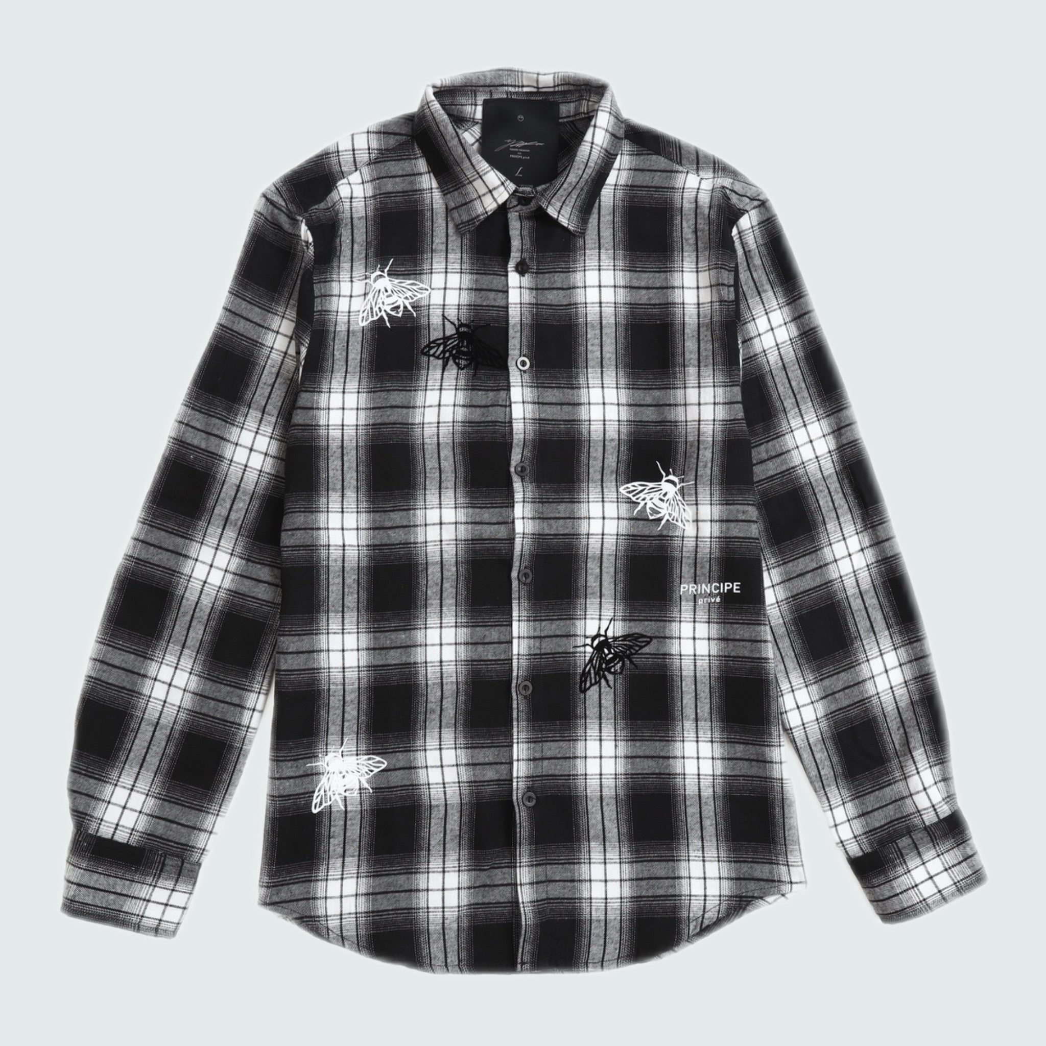 Black BEE Plaid Shirt