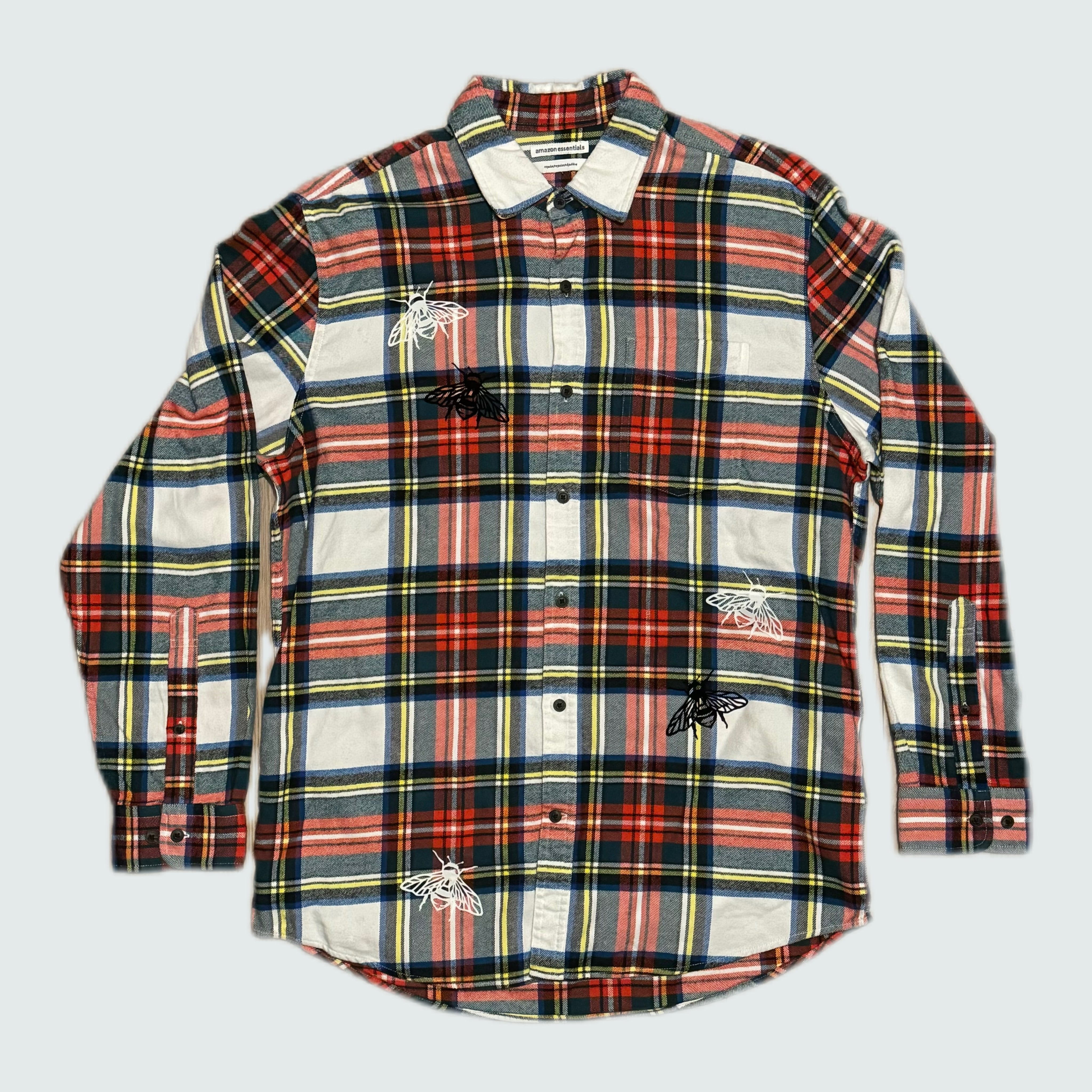 Vintage Plaid Shirt “amazon essentials” (M)