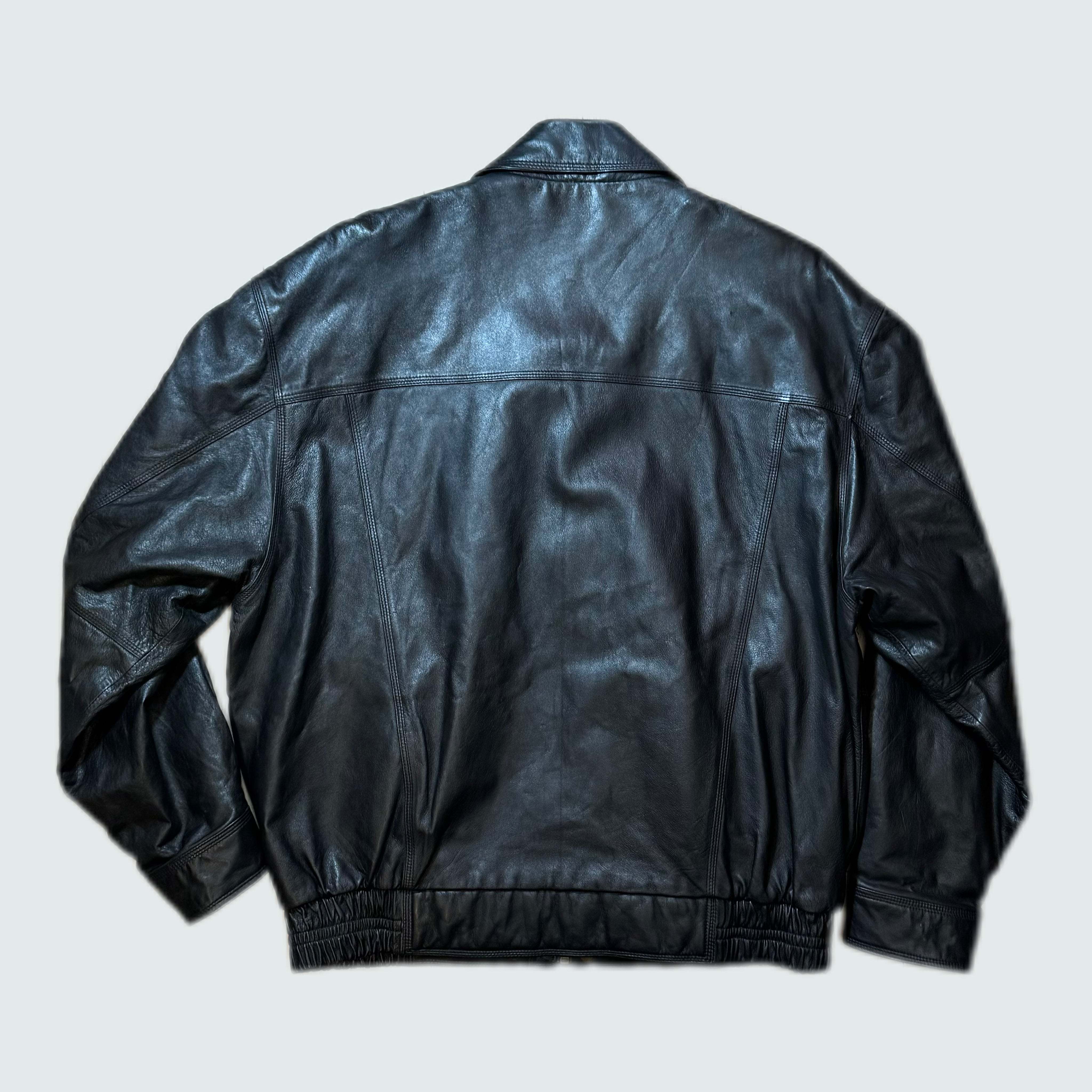 [VINTAGE] LEATHER JACKET “5TORO” (XXL)