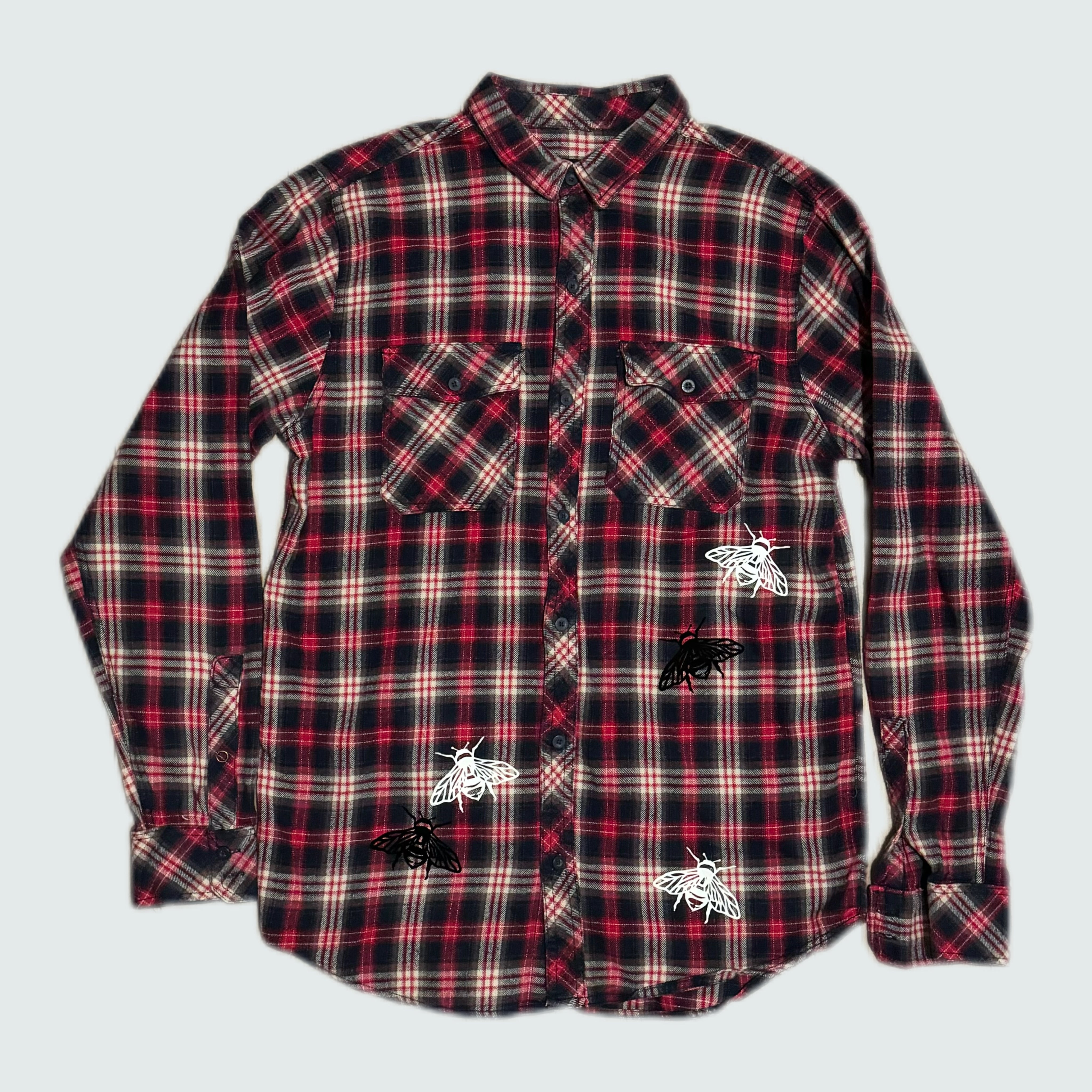 Vintage Plaid Shirt “Standard Red”