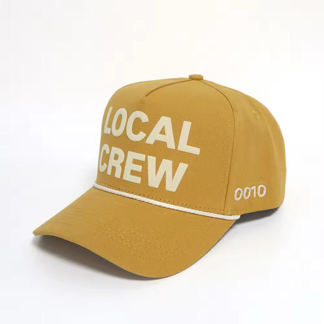 "LOCAL CREW" Cap - Yellow