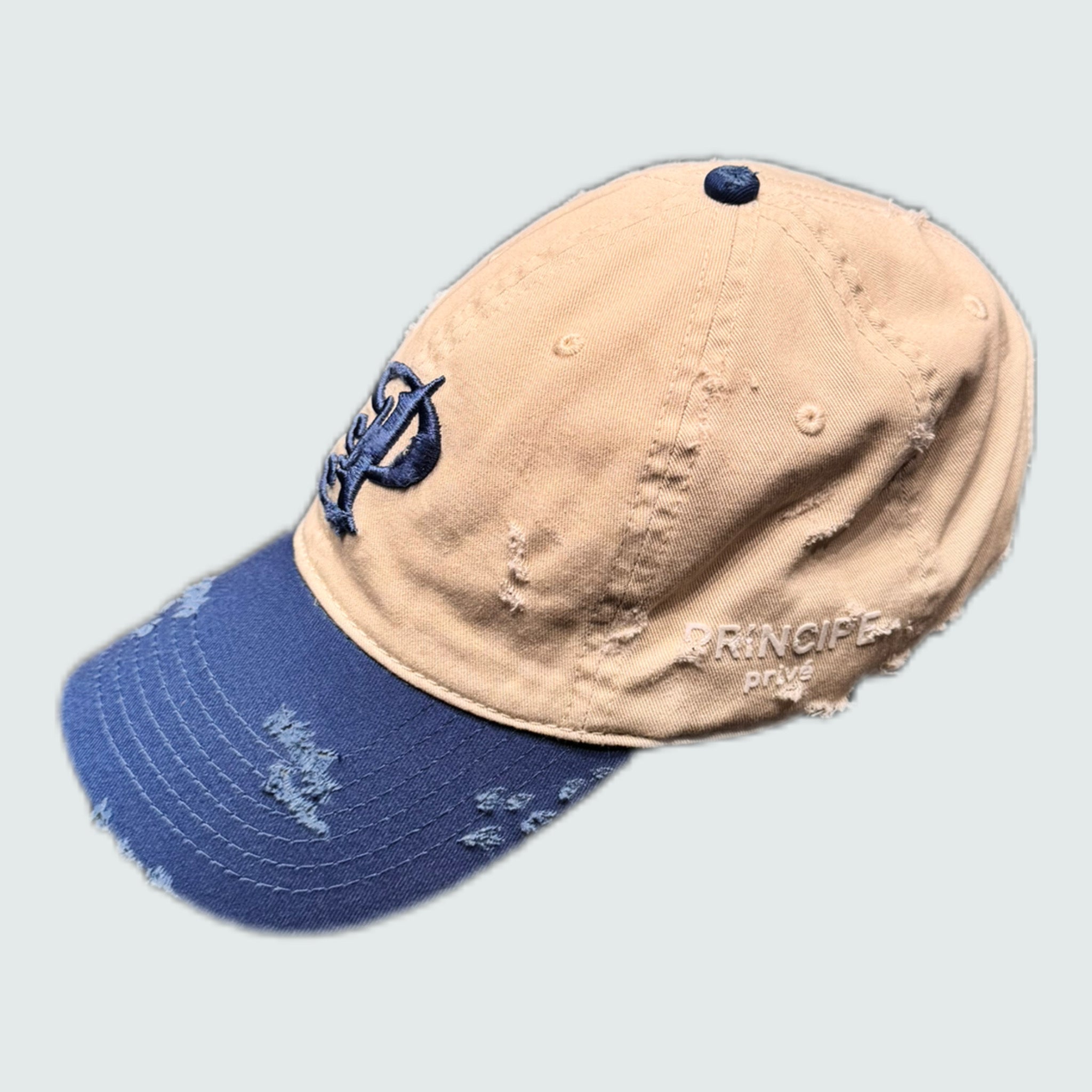 Damaged “P” Logo Cap - Blue