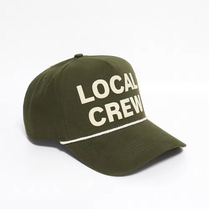 "LOCAL CREW" Cap - Green