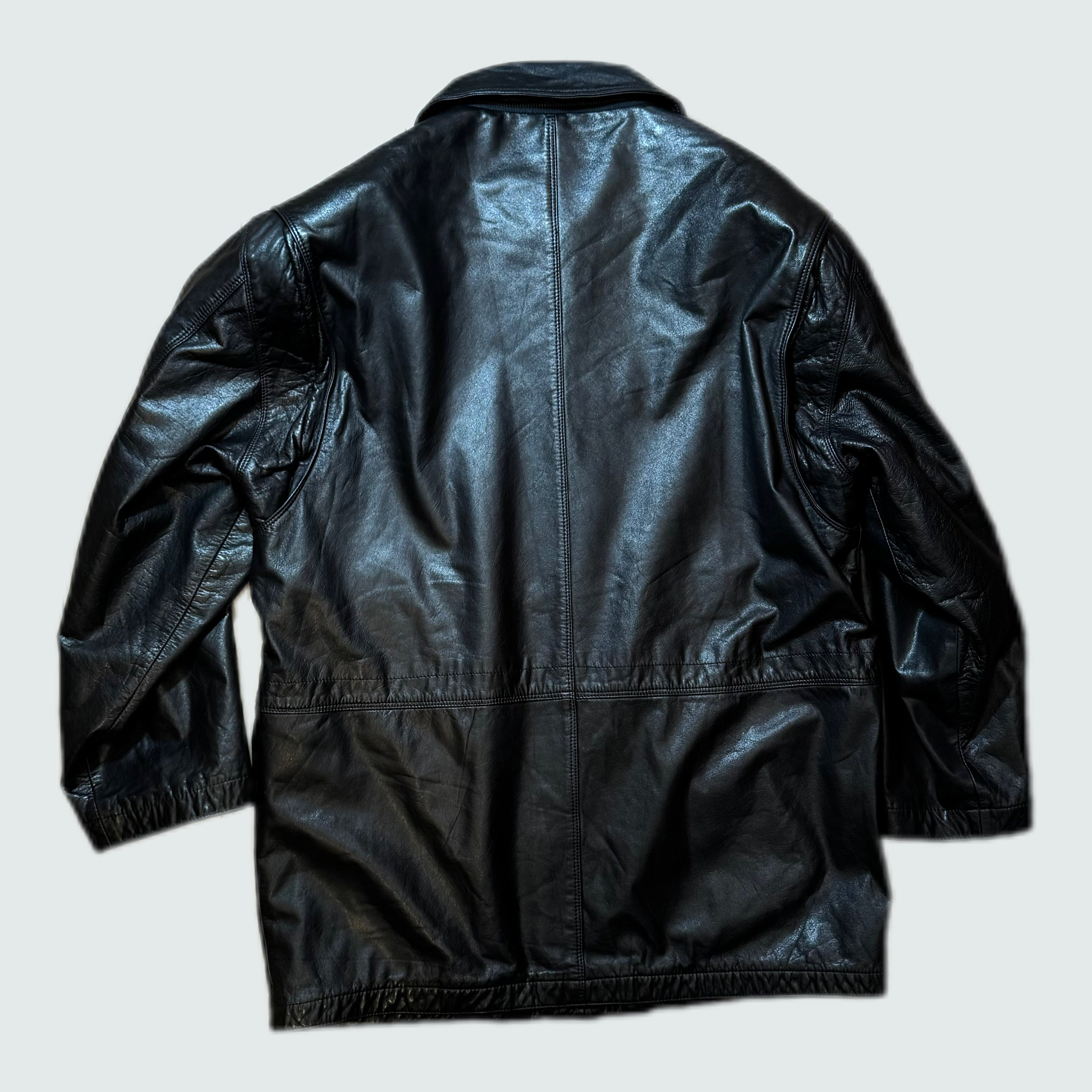 [VINTAGE] LEATHER JACKET “ZERO” (L)