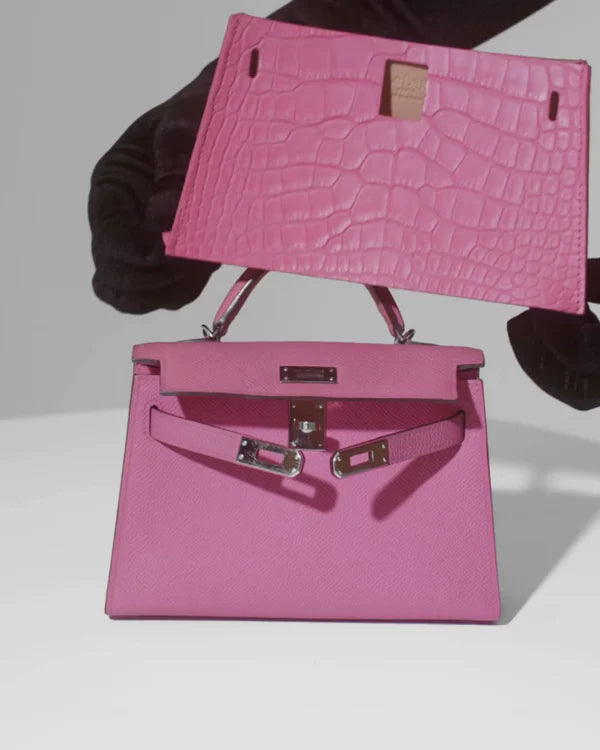 [Pre-order, delivery from the end of January to mid-February 2025] Hermes Bag Cover - BUBBLE GUM