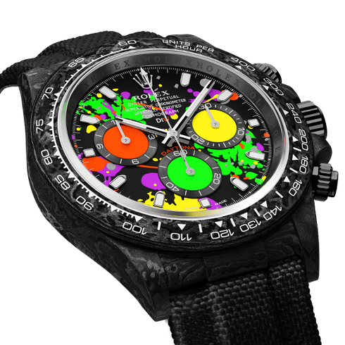 CARBON ROLEX DAYTONA Motley 41 mm