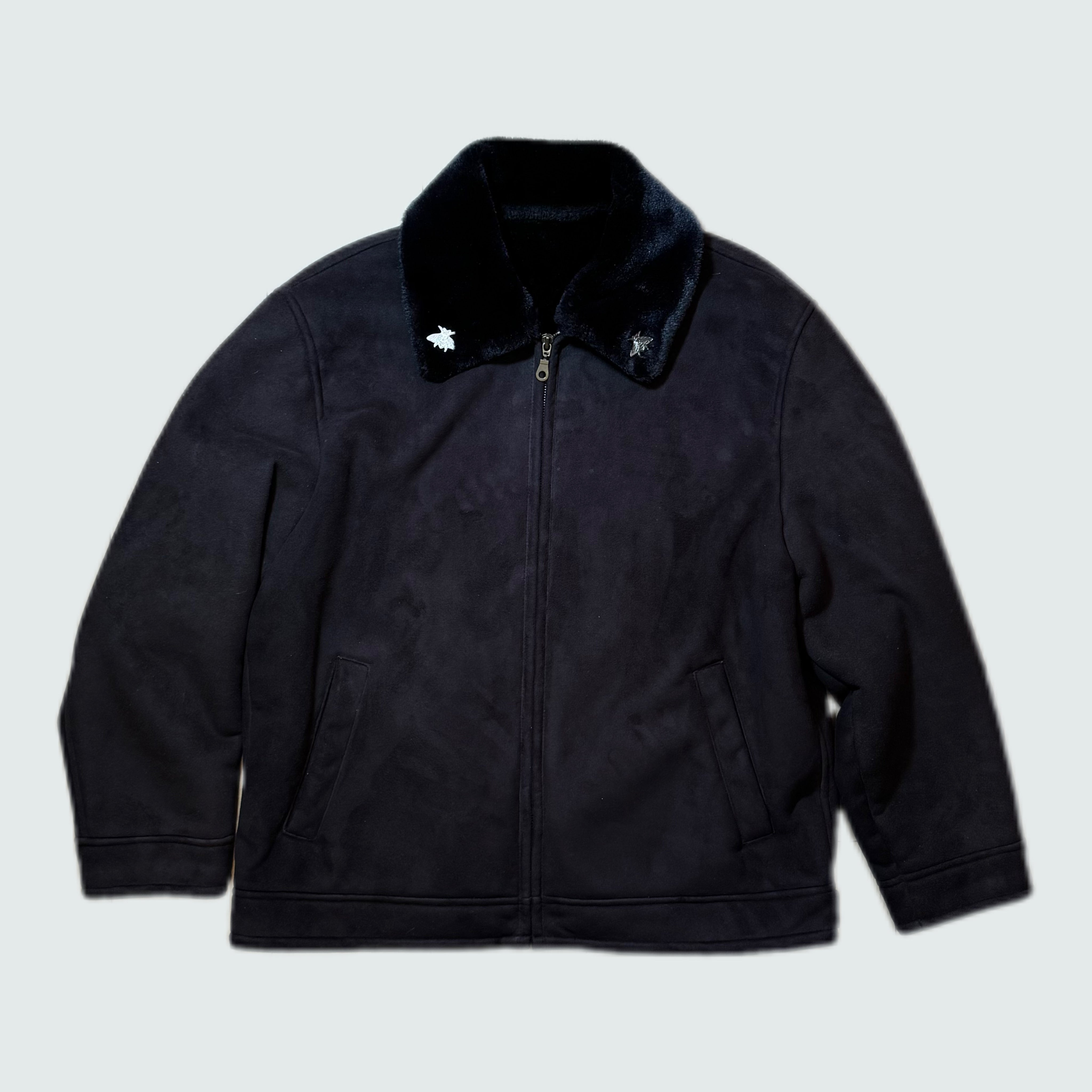 [VINTAGE] MOUTON JACKET “HEAVY B” (M)