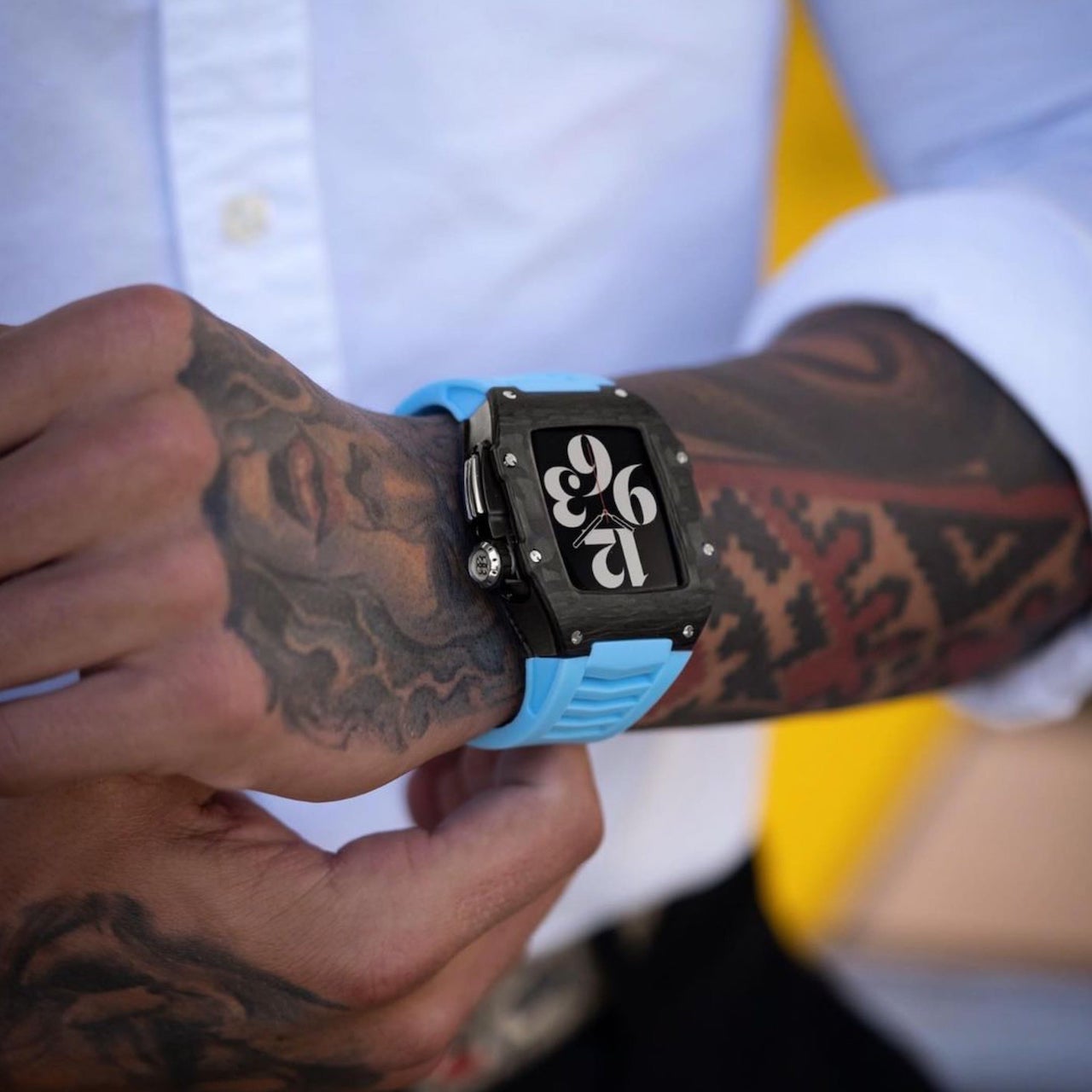 Apple Watch Case - RSC45 - ONYX BLACK / SL