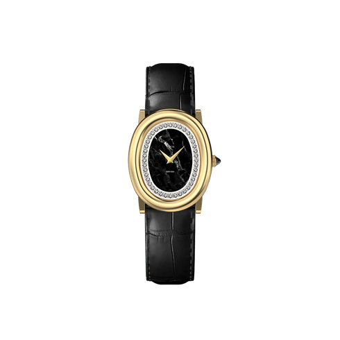 Oval Royale Diamond Watch - Twilight Marble