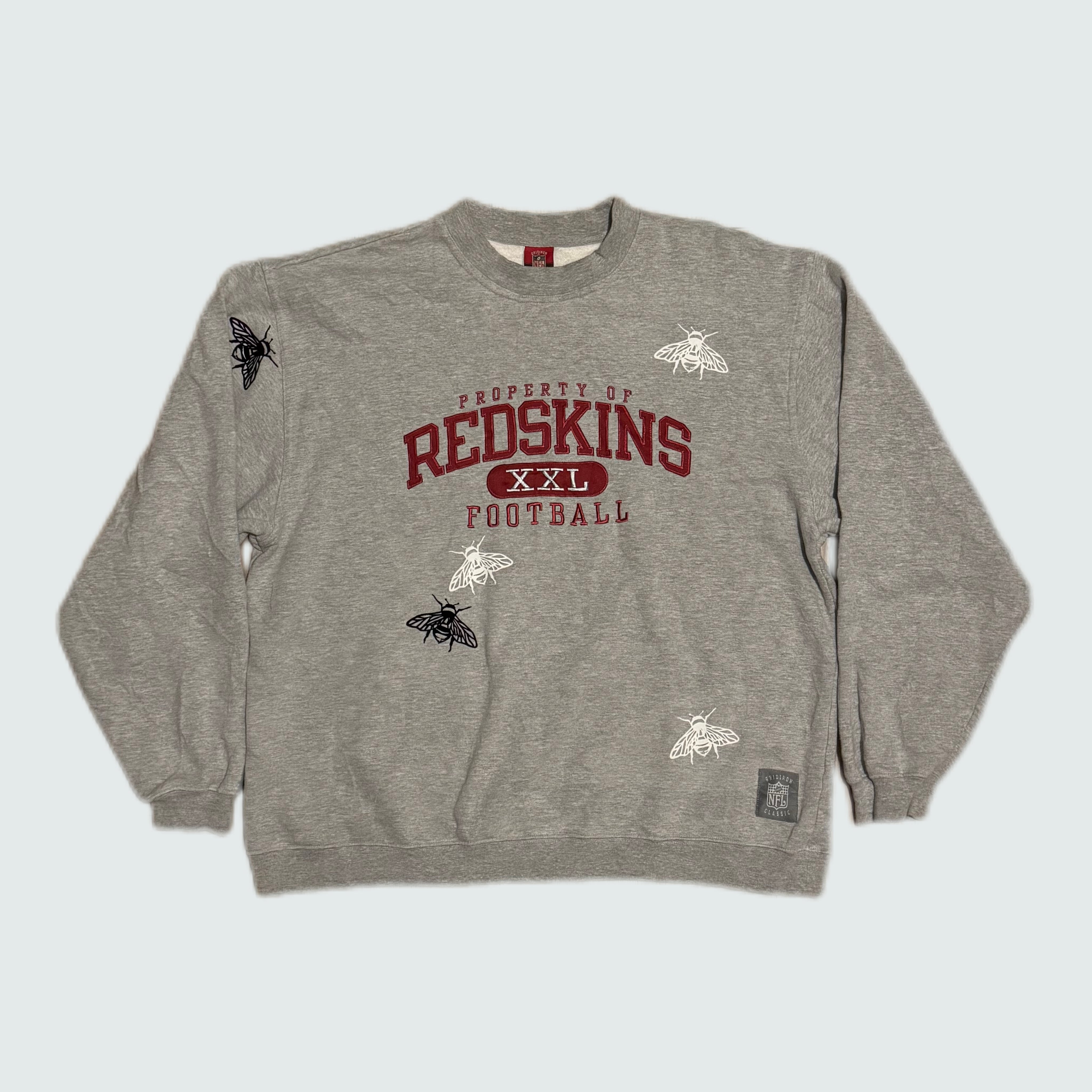 [Vintage] sweat shirts “REDSKINS” (L)