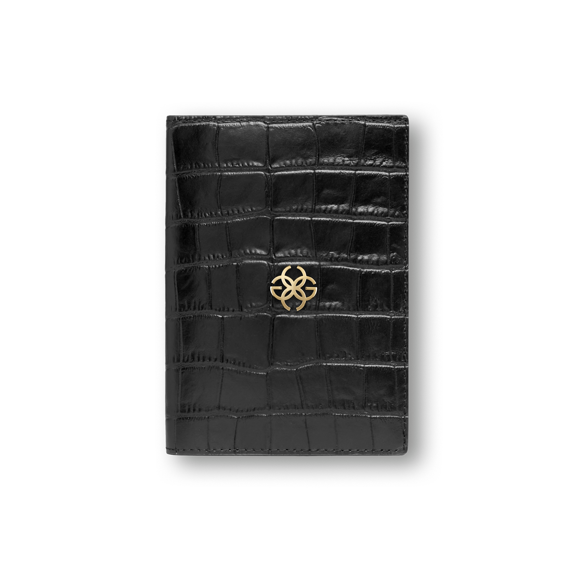 Passport holder / Croco Embossed