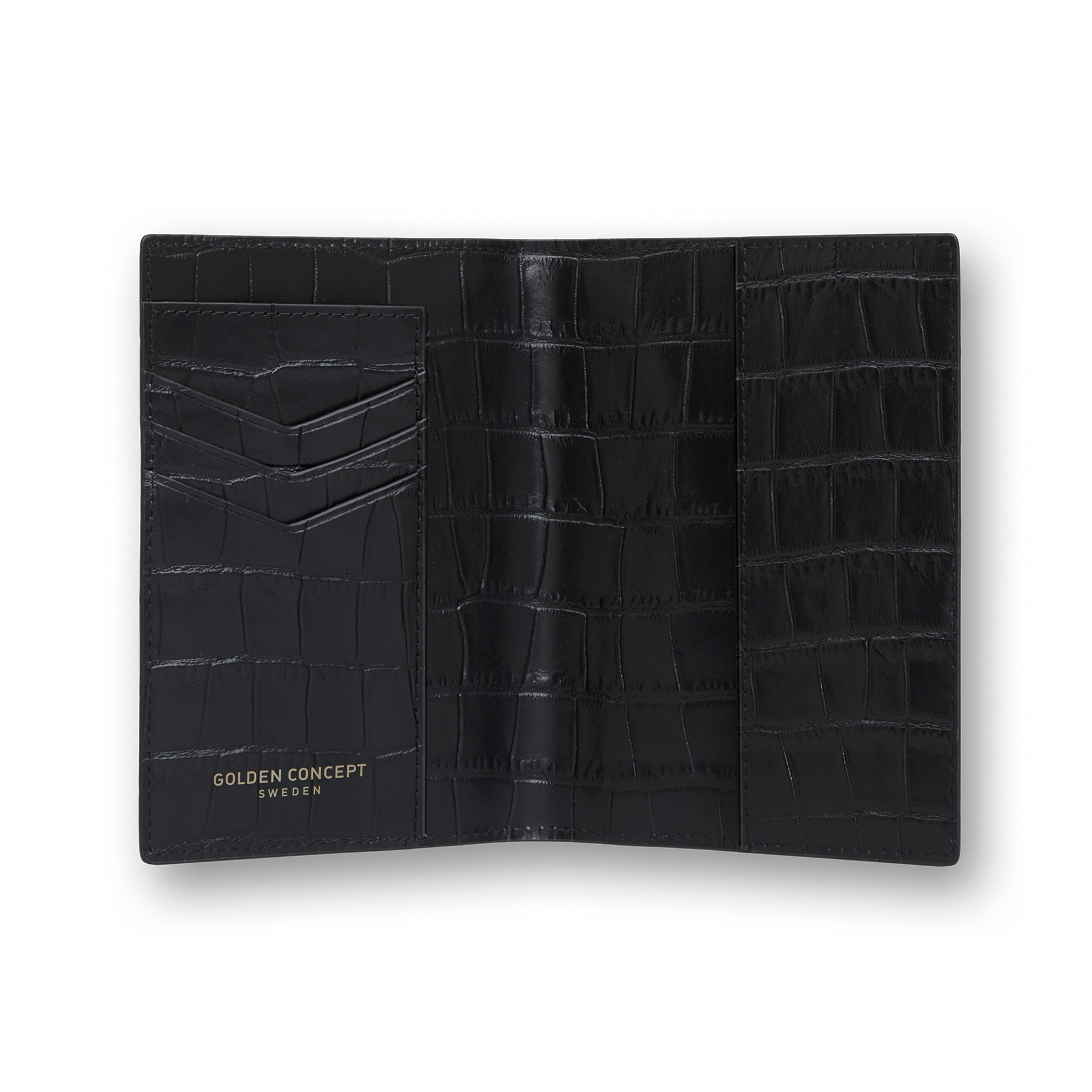 Passport holder / Croco Embossed