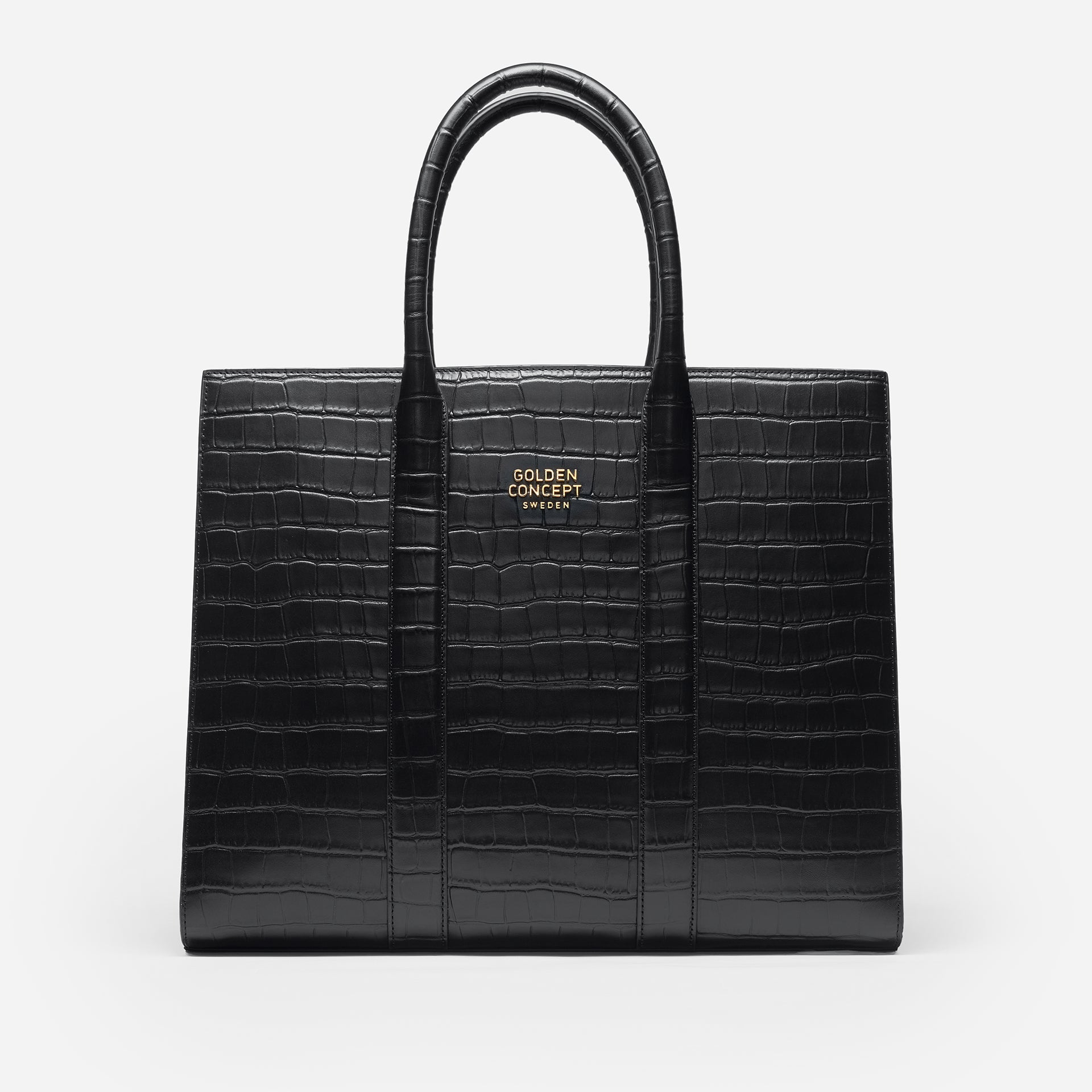 Tote bag / Croco embossed