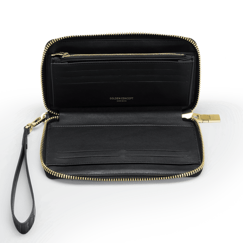 Zippy Wallet / Croco Embossed