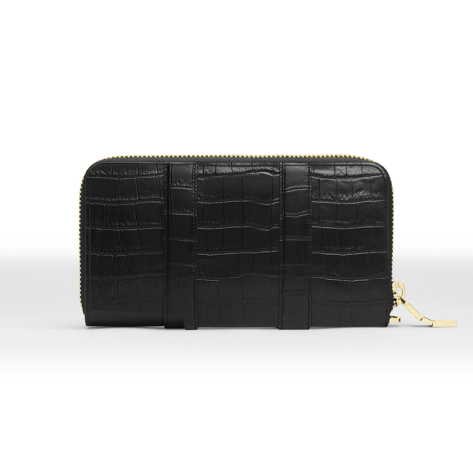 Zippy Wallet / Croco Embossed