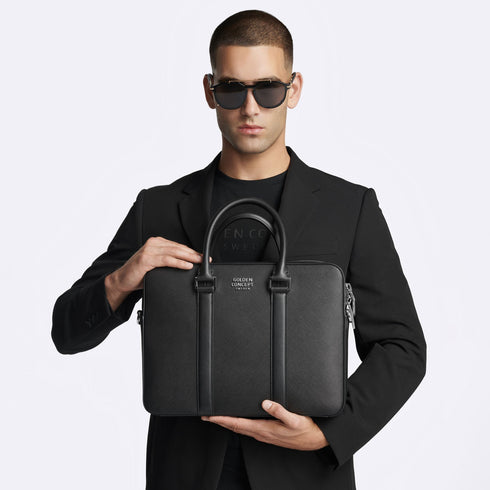 Briefcase / Saffiano Leather 