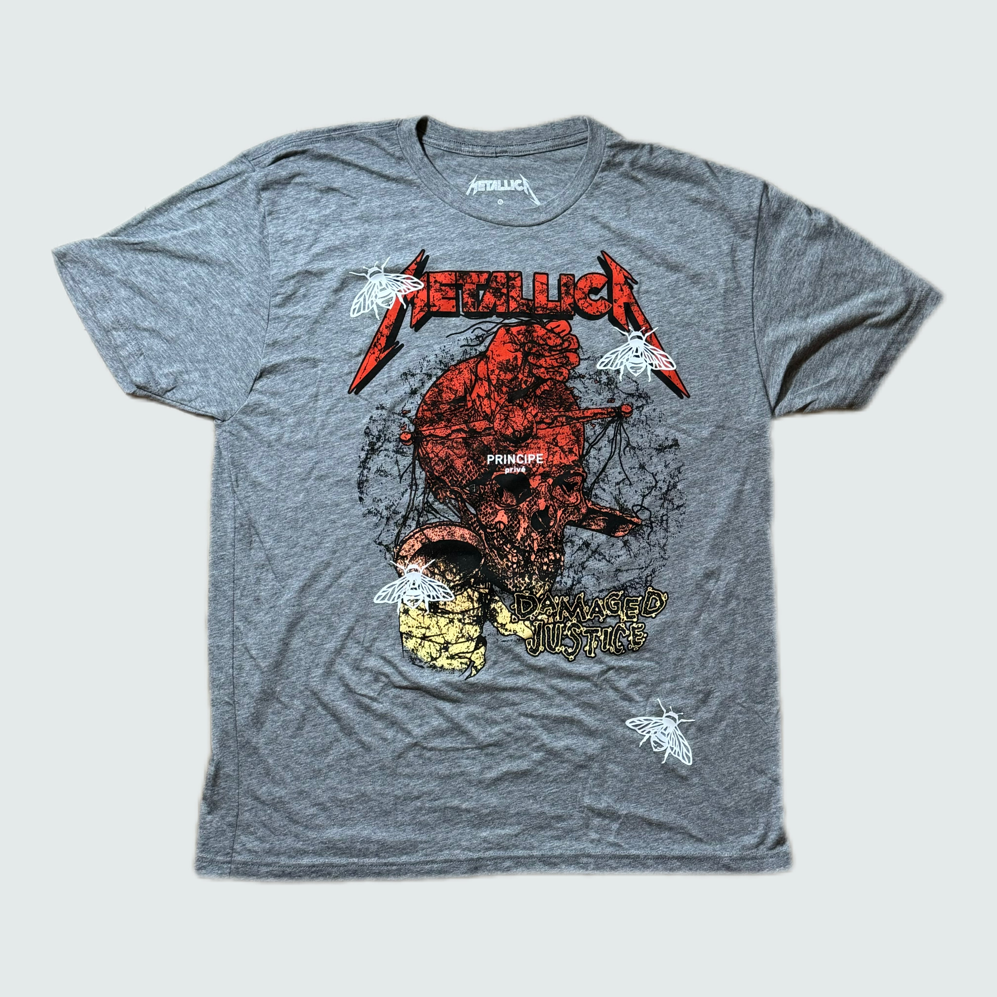 HARVESTER OF SORROW TRI-BLEND T-SHIRT