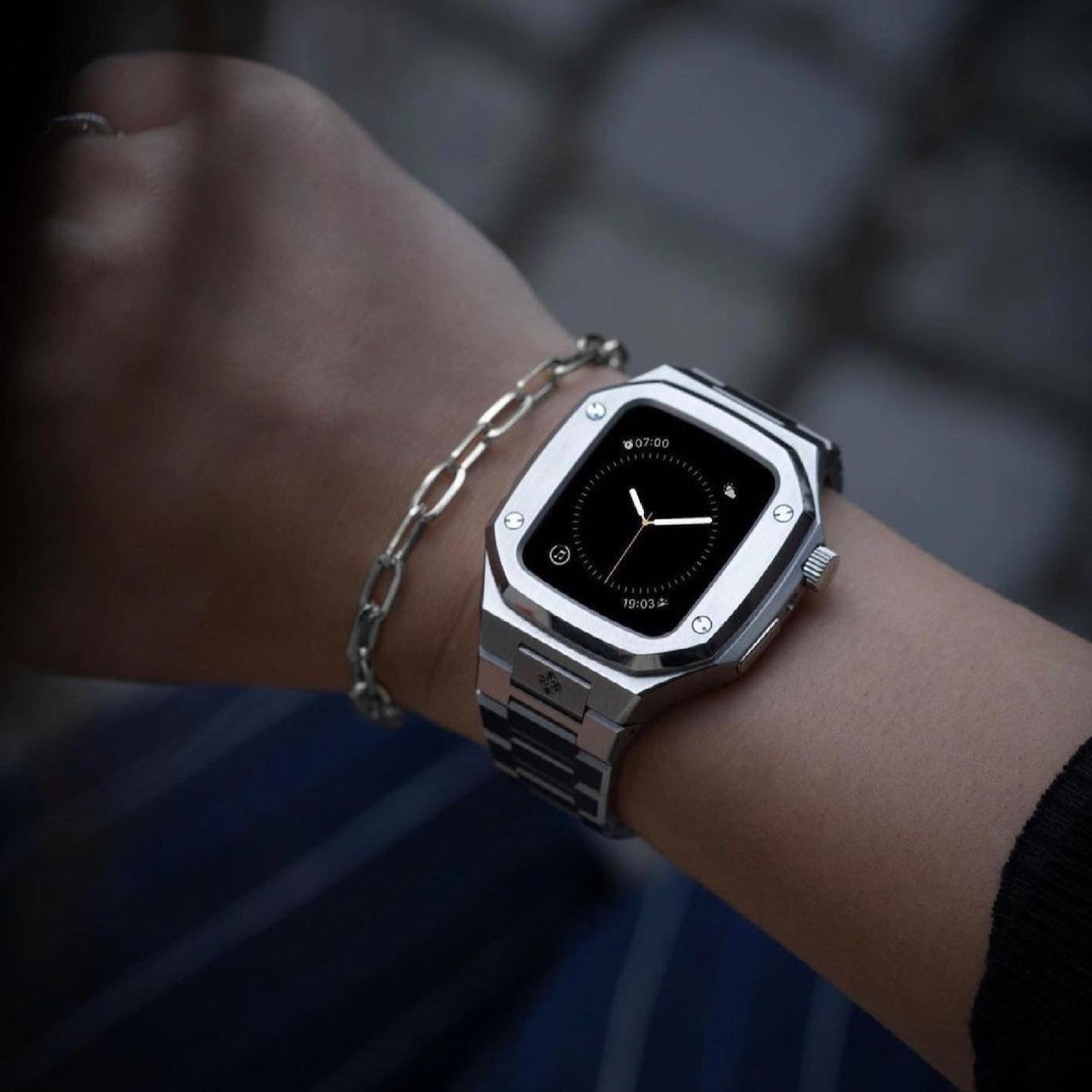 Apple Watch Case - EV41 - Silver