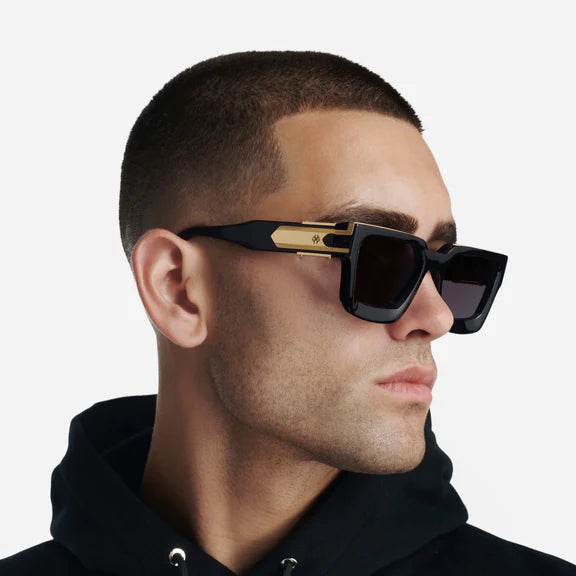 Sunglasses - Baller - Black / Gold