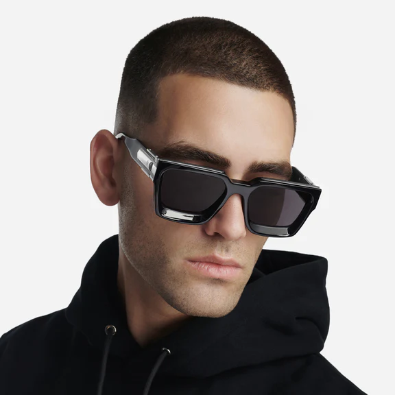 Sunglasses - Baller - Black / Silver