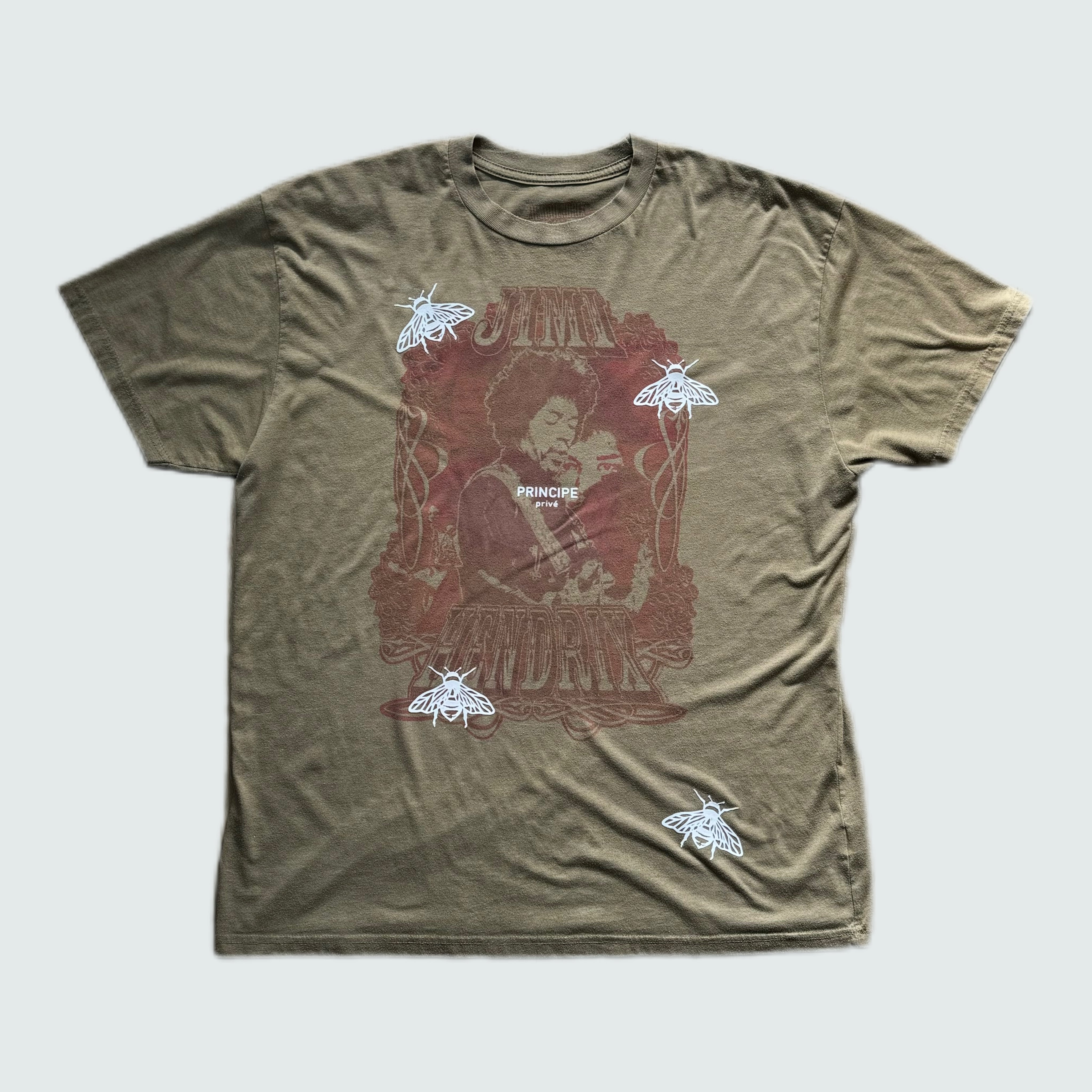 Jimi Hendrix / khaki (XL)