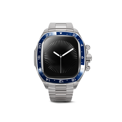 Apple Watch Case - CRCS46 Silver/Blue