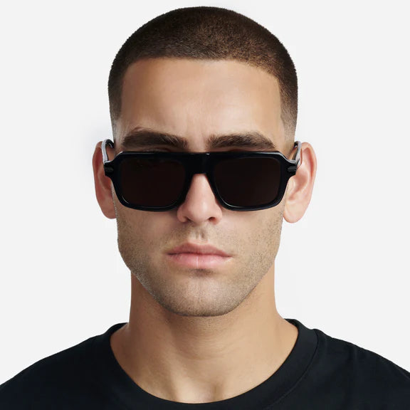 Sunglasses - Dude - Black / Black