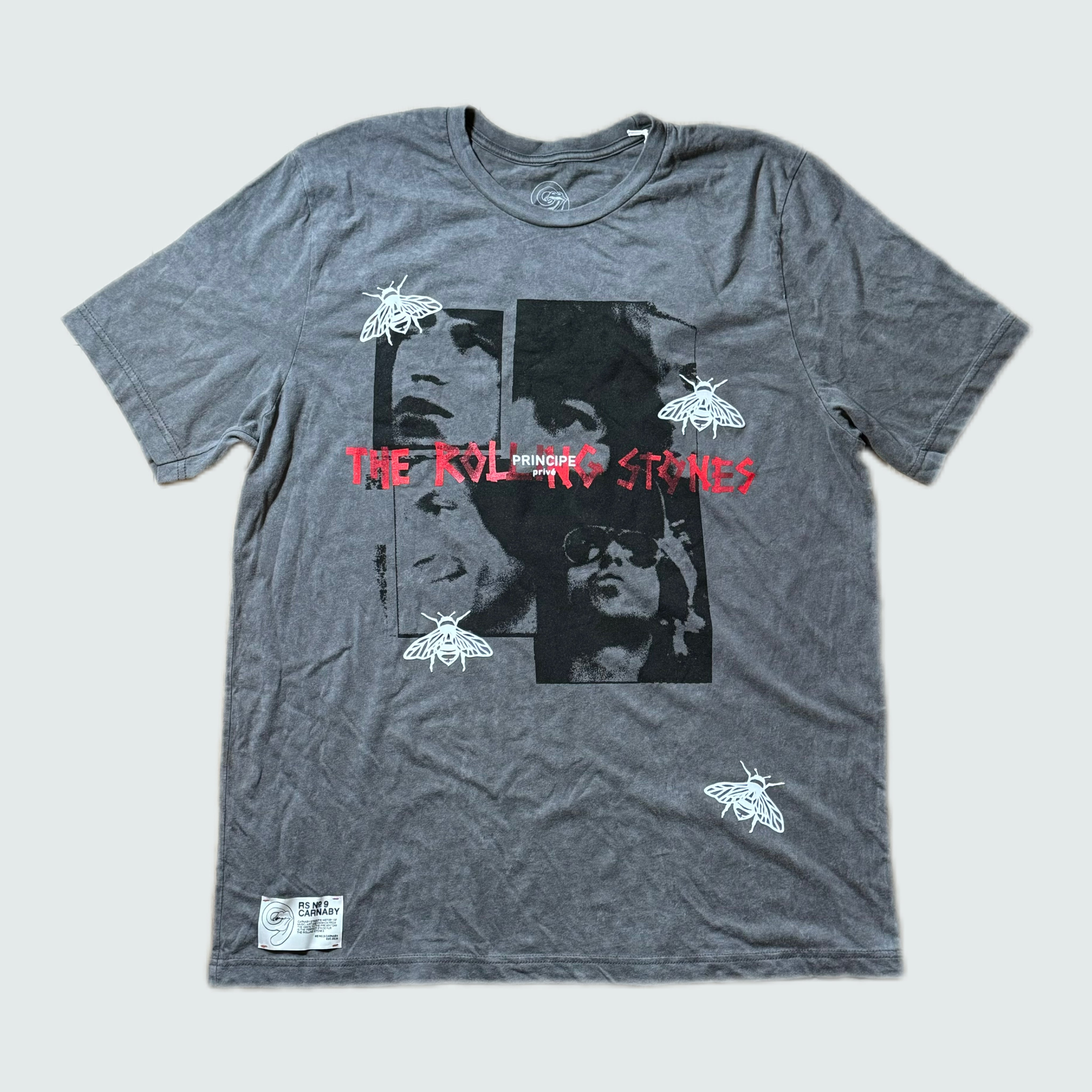 ROLLING STONES PHOTOGRAPHIC WASHED T-SHIRT