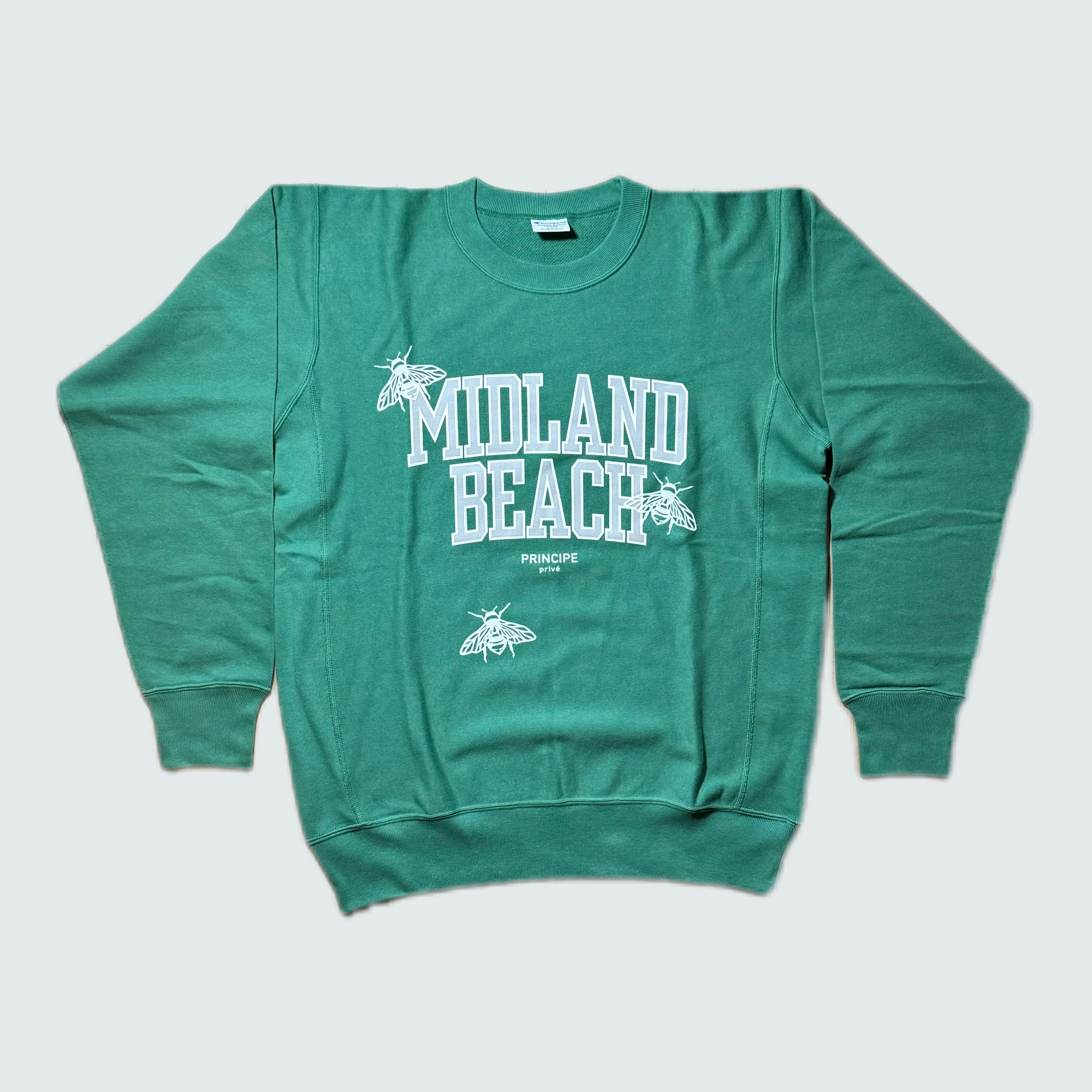 Midland Beach Crew Neck / Verde