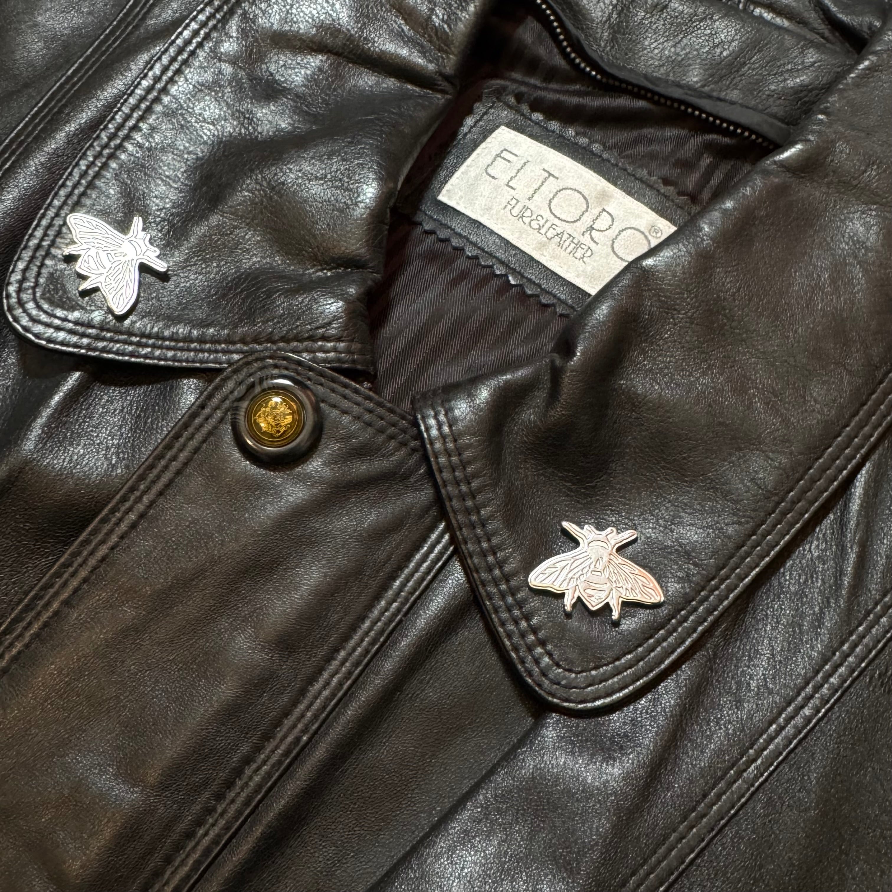 [VINTAGE] LEATHER JACKET “5TORO” (XXL)