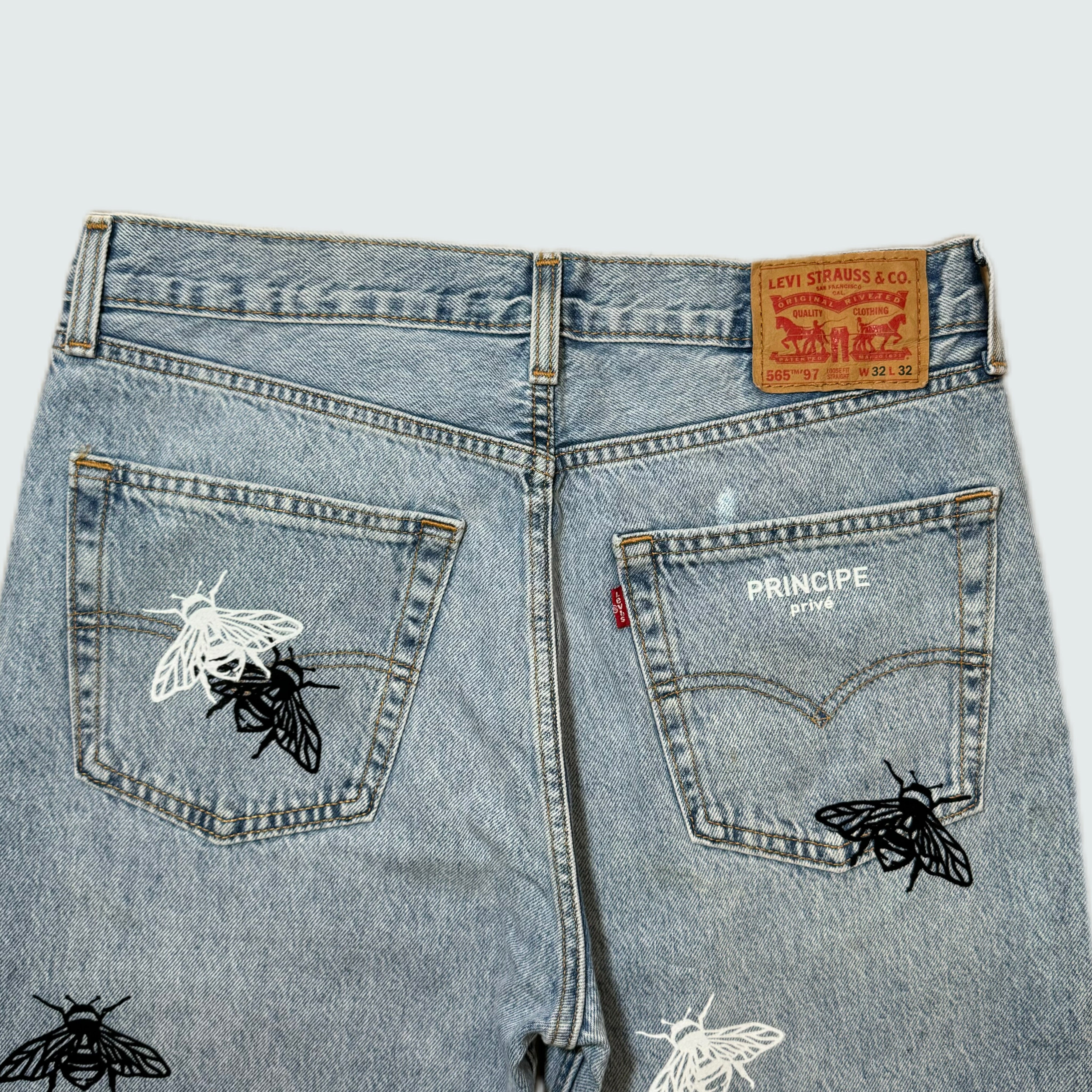 LEVI'S 565 “Black/White” (32)