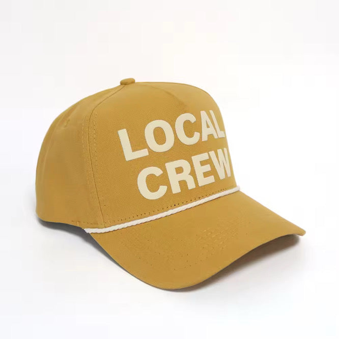 “LOCAL CREW” Cap - Yellow