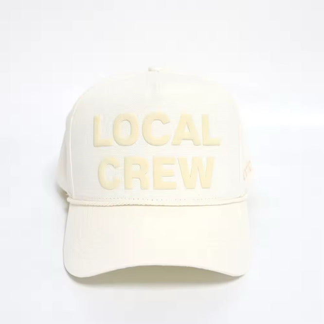 "LOCAL CREW" Cap - White