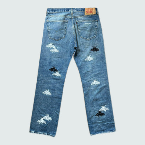 LEVI'S 501 ”Black/White” (36)