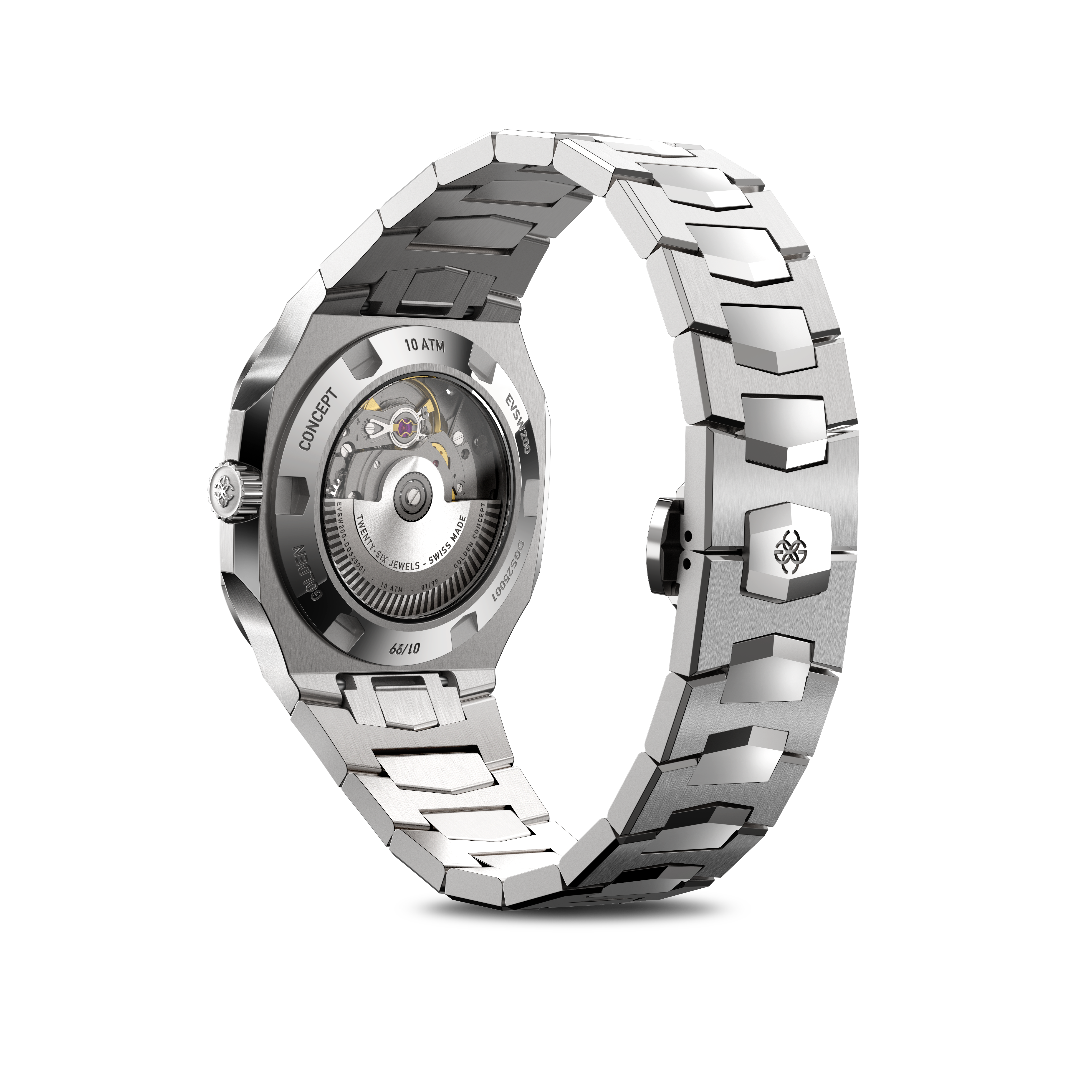 Royal Evening - Automatic Watch / EVSW200 - Desert Silver