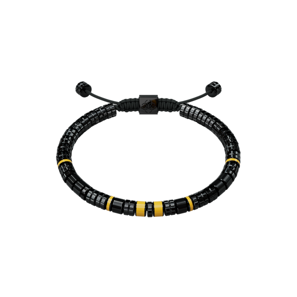 Bracelet - EV - Black - Modena Yellow
