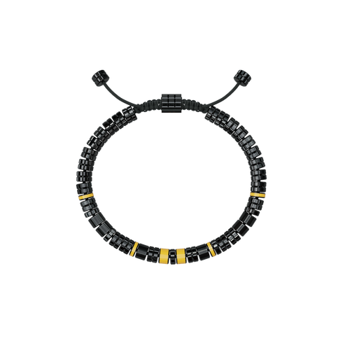 Bracelet - EV - Black - Modena Yellow
