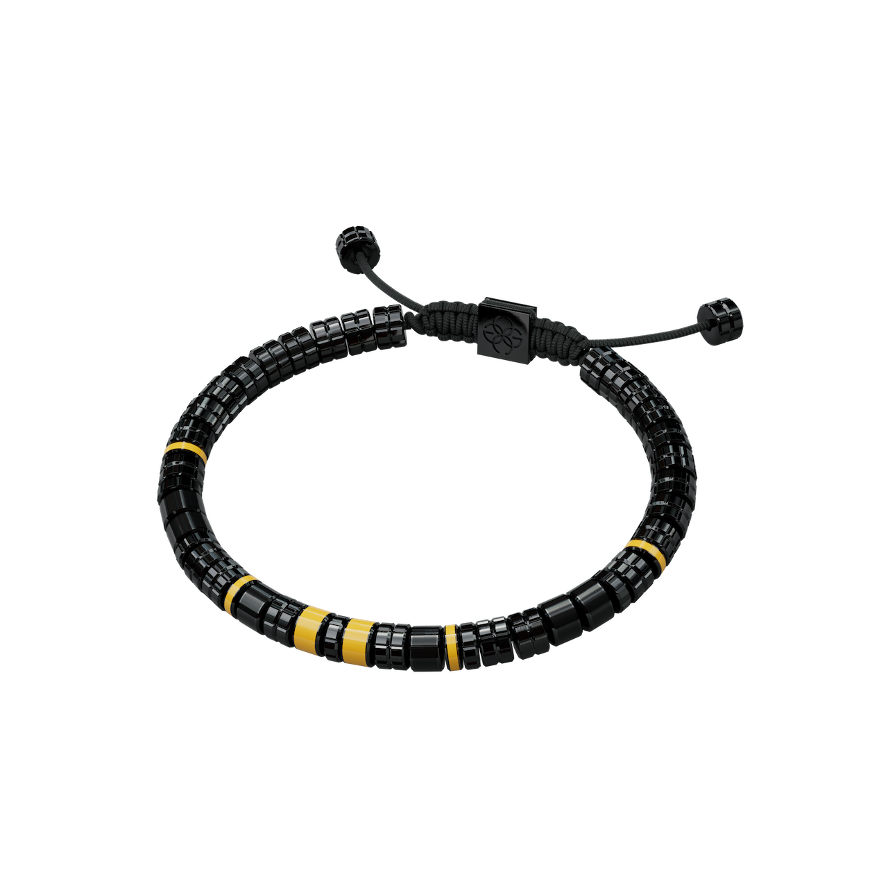 Bracelet - EV - Black - Modena Yellow