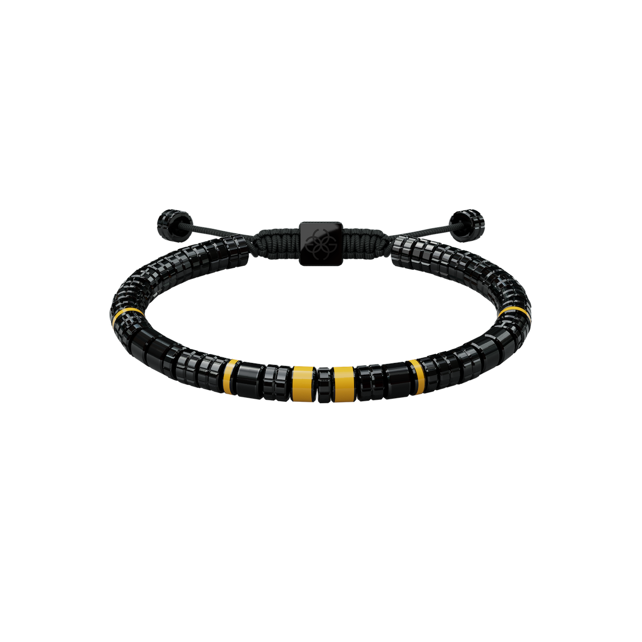 Bracelet - EV - Black - Modena Yellow