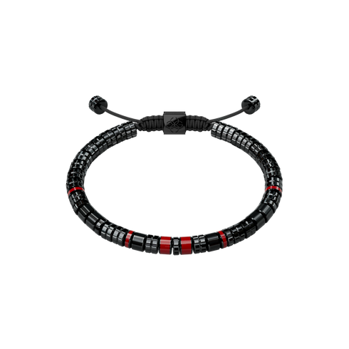 Bracelet - EV - Black - Rosso Corsa