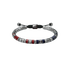 Bracelet - EV - Silver - Red & Blue