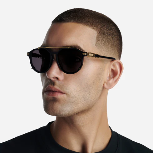 Sunglasses - Entrepreneur - Black / Gold