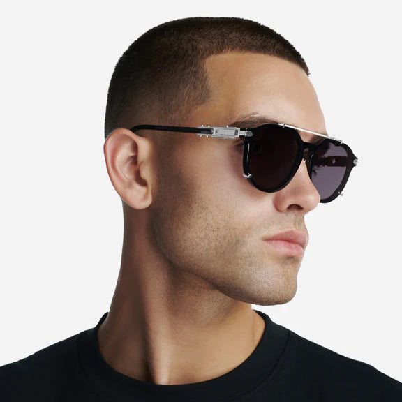 Sunglasses - Entrepreneur - Black / Silver