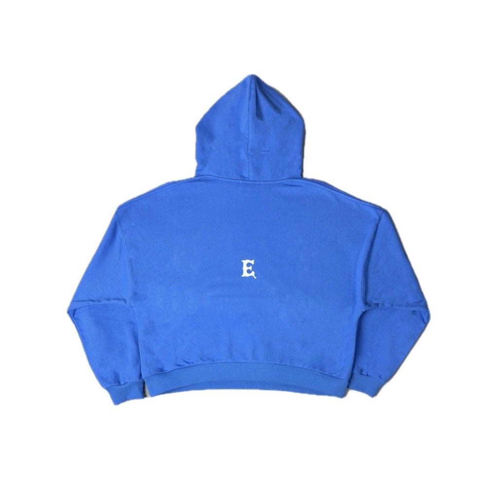 LOGO hoodie Blue