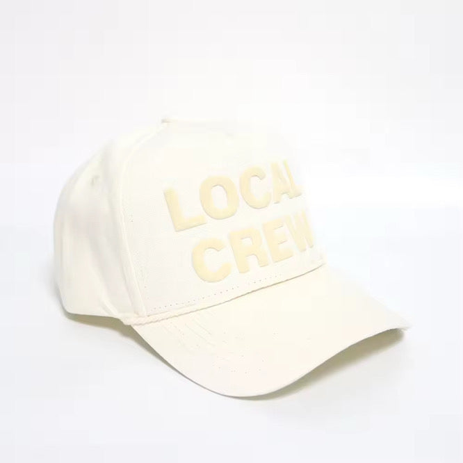 “LOCAL CREW” Cap - White