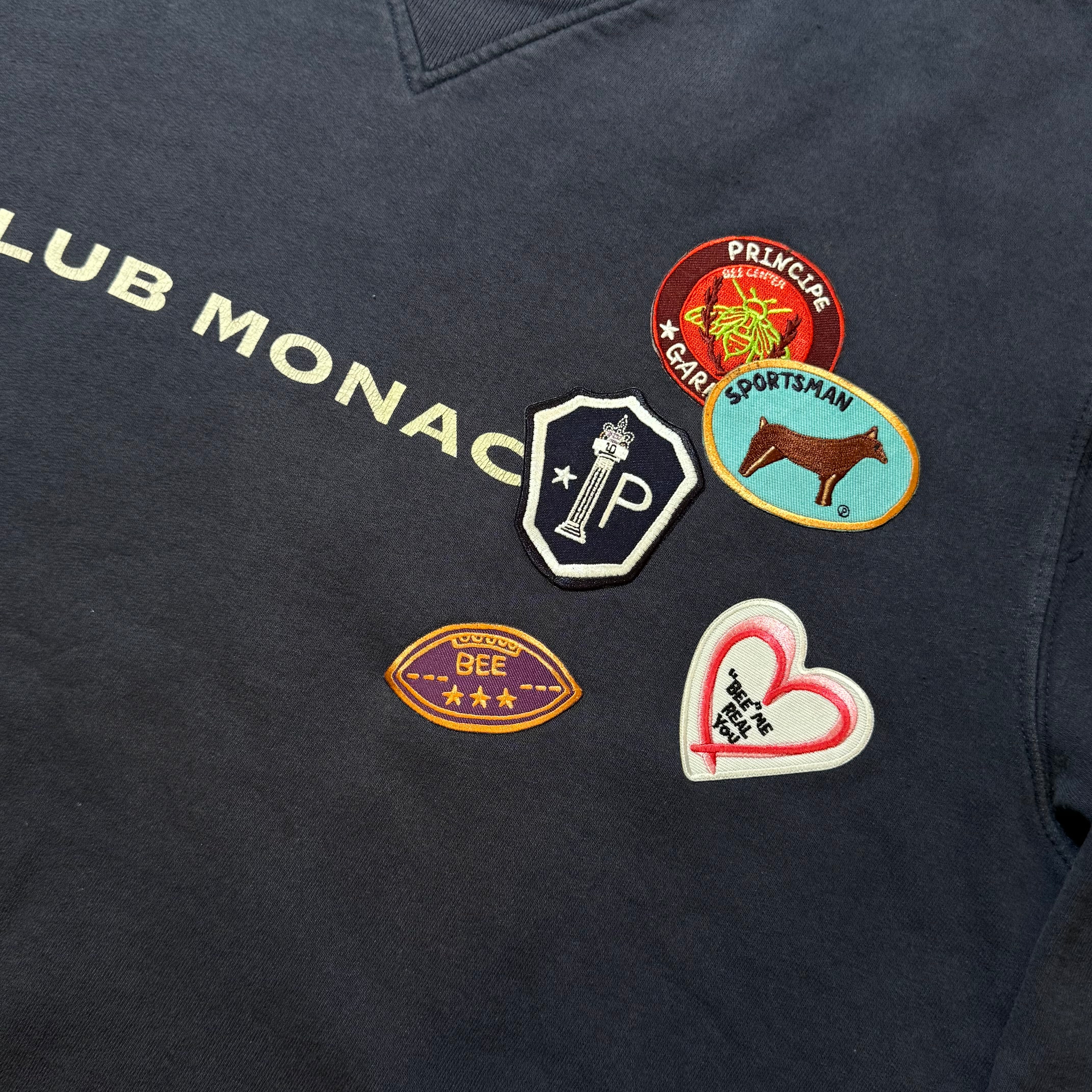 [Vintage] sweat shirts “CLUB MONACO” (L)