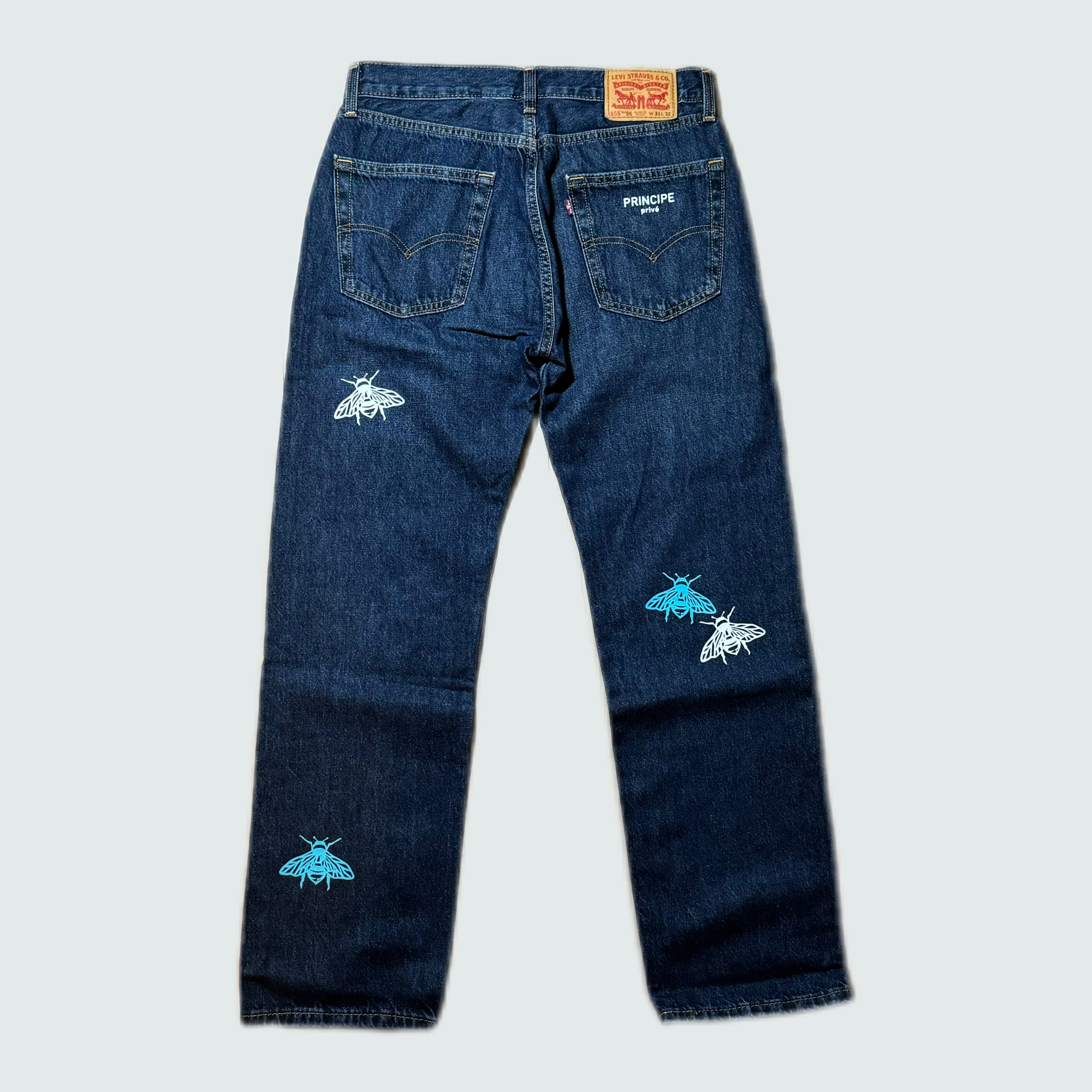 LEVI'S 555 ``Bee Less Blue'' (31)