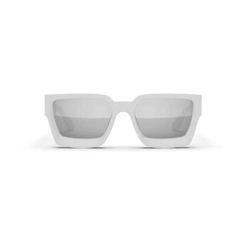 Sunglasses - Baller - White / Gold