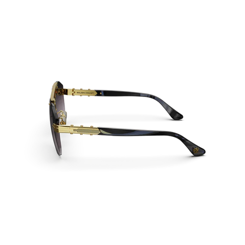 Sunglasses - Bizster - Black / Gold